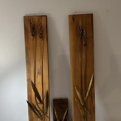 Vintage Wheat Wall Decor