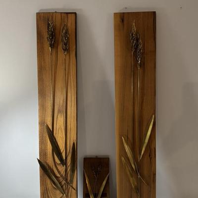 Vintage Wheat Wall Decor