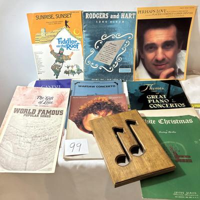 Vintage Sheet Music