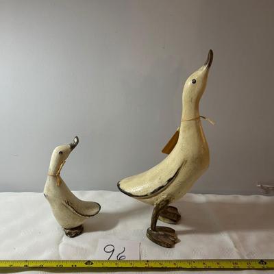 Wooden Duck Figures