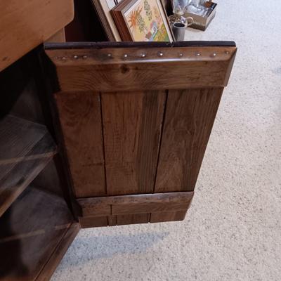 ANTIQUE DRY SINK W/2 CABINET DOORS