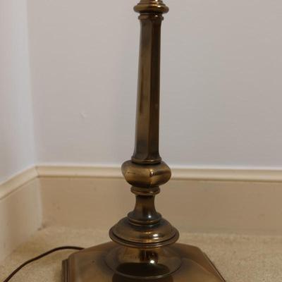 STIFFEL Vintage Brass Floor Lamp