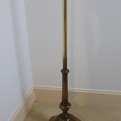 STIFFEL Vintage Brass Floor Lamp