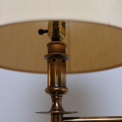 STIFFEL Vintage Brass Floor Lamp