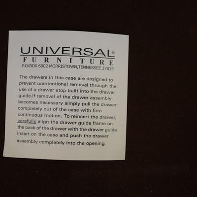 Universal Three Drawer End Table