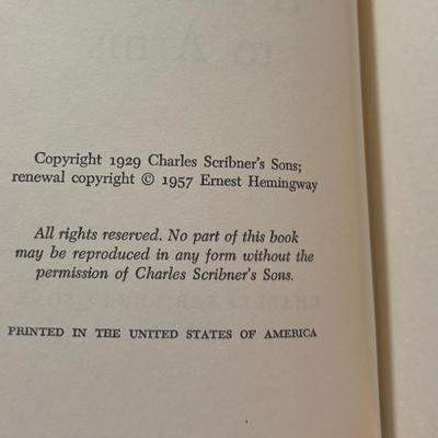 Vintage Ernest Hemingway Novels