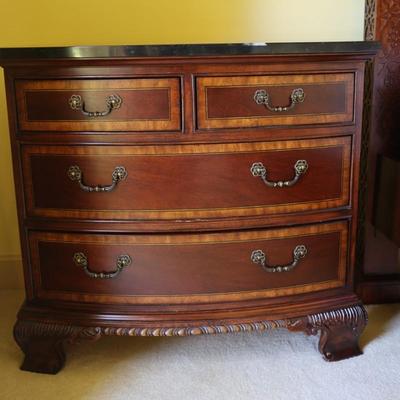 Beautiful Wood Four Drawer Side/End Table