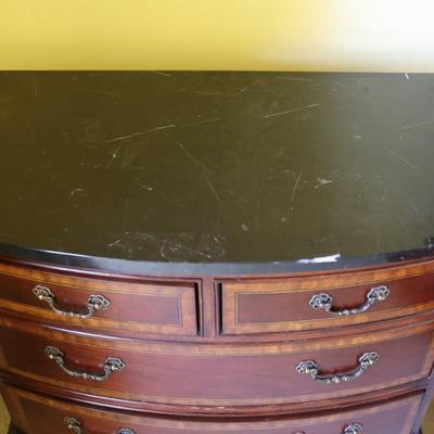 Beautiful Wood Four Drawer Side/End Table