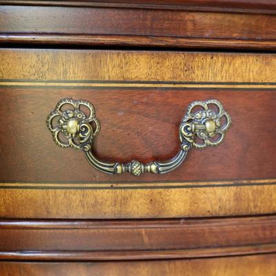 Beautiful Wood Four Drawer Side/End Table