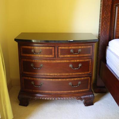 Beautiful Wood Four Drawer Side/End Table