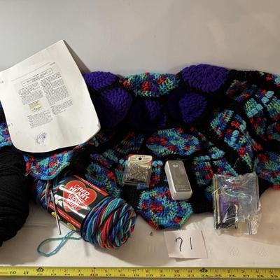 Butterfly Shawl Pieces