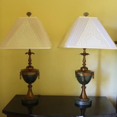 Pair of Beautiful Table Lamps