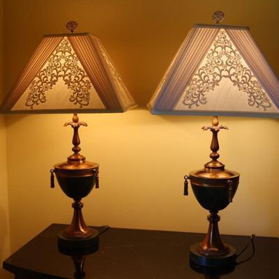 Pair of Beautiful Table Lamps