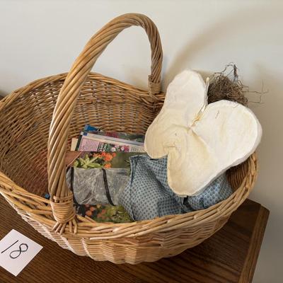 Angel Doll and Basket