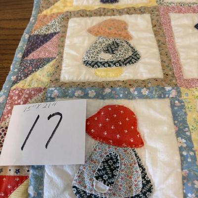 Handmade Doll Quilt