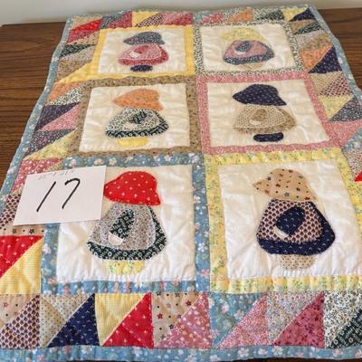 Handmade Doll Quilt