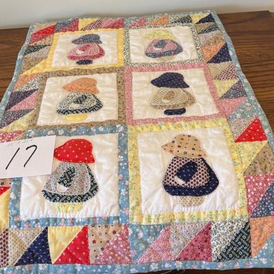 Handmade Doll Quilt