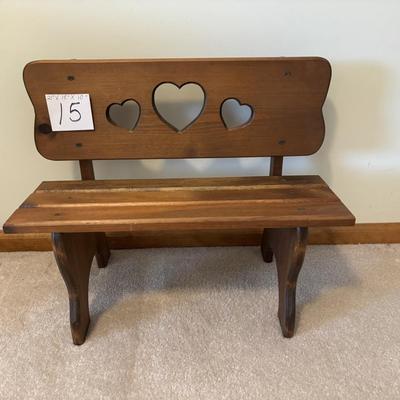 Doll Bench