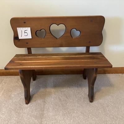 Doll Bench