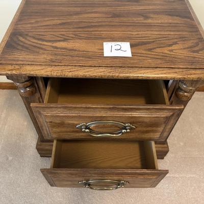 Vintage Wooden Night Stand