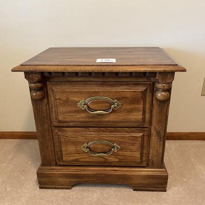 Vintage Wooden Night Stand