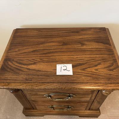 Vintage Wooden Night Stand