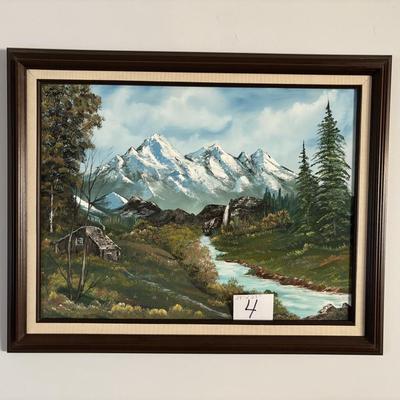 Mountain Painting by G. Berry ‘94