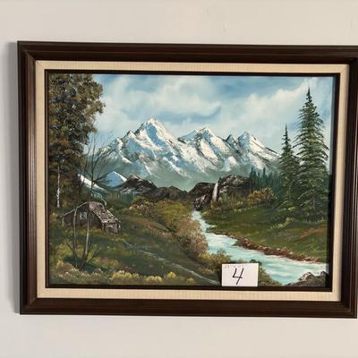 Mountain Painting by G. Berry ‘94