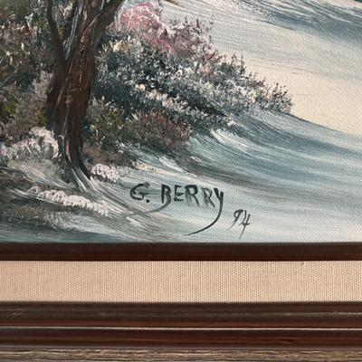 G.Berry ‘94 Winter Painting
