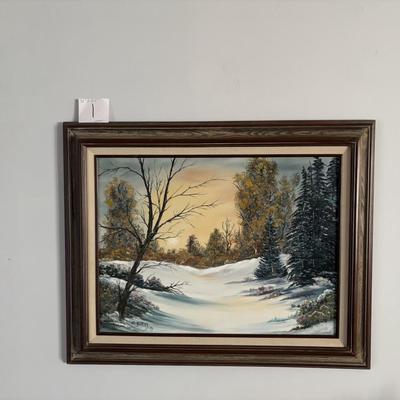 G.Berry ‘94 Winter Painting