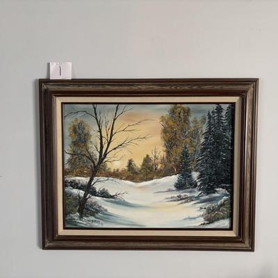 G.Berry ‘94 Winter Painting
