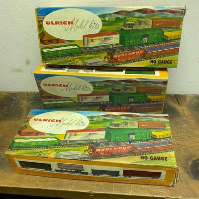 HO Scale Ulrich Box Model Trains