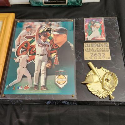 Baltimore Orioles Collectibles 1983 World Champs, , Cal Ripken Wall Plaques