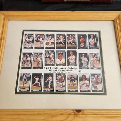 Baltimore Orioles Collectibles 1983 World Champs, , Cal Ripken Wall Plaques