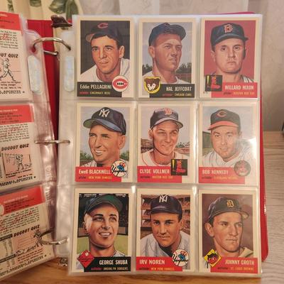 1991 1953 Topps Archives Baseball Cards Reprints 1 thru 337