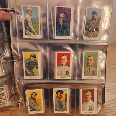 T-206 Baseball Cards Binder filled Replica