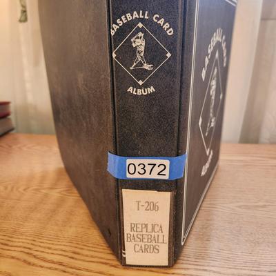 T-206 Baseball Cards Binder filled Replica
