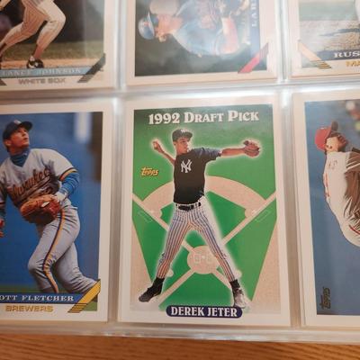 1993 Topps Complete Set Topps Black Gold A B C D Redemption Card Dereck Jeter RC #98