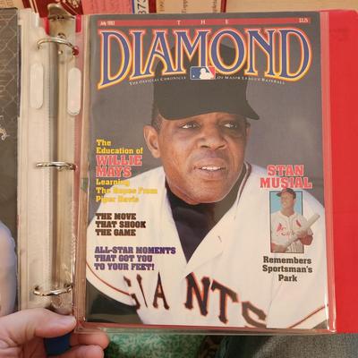 Binder filled w 1993 All Star Game Memorabelia Oriole Park at Camden Yards All Star Fan Fest