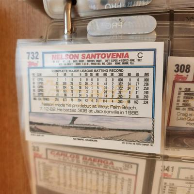 1992 Complete Set Topps Baseball Cards Binder Nolan Ryan Manny Ramirez RC 156 Topps Gold