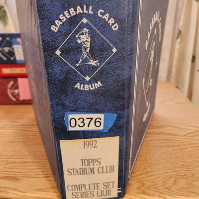 1992 Topps Stadium Club Complete Set Series 1,2,3 900 Cards