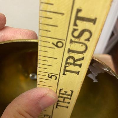 Vintage Perko Brass Nautical Fog Dinner Bell