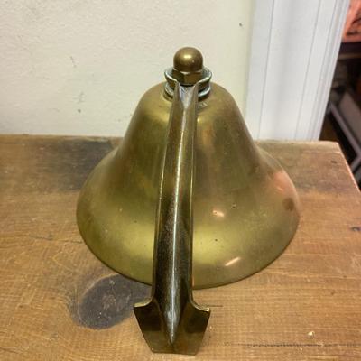 Vintage Perko Brass Nautical Fog Dinner Bell