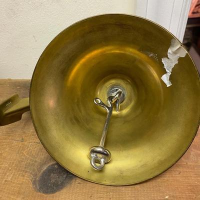 Vintage Perko Brass Nautical Fog Dinner Bell