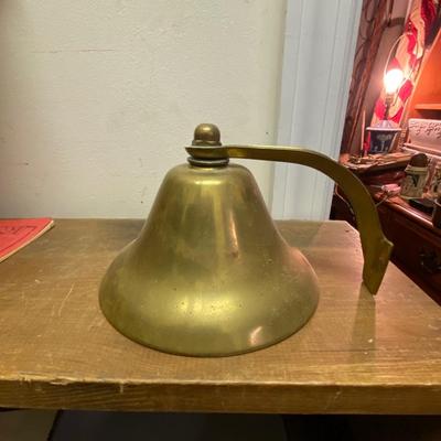 Vintage Perko Brass Nautical Fog Dinner Bell