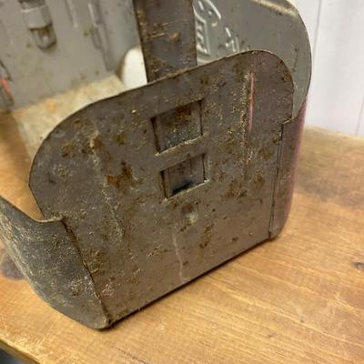 VINTAGE PEPSI COLA METAL BOTTLE CARRIER CARRY CASE