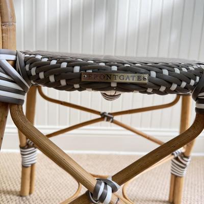 L902 Pair of Paris Bistro Chairs by Frontgate