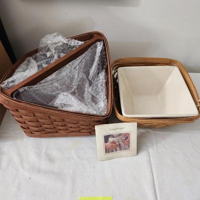 2 Longaberger Baskets