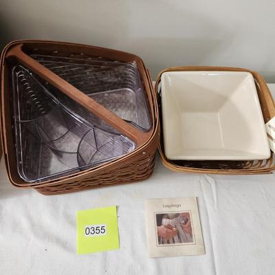 2 Longaberger Baskets