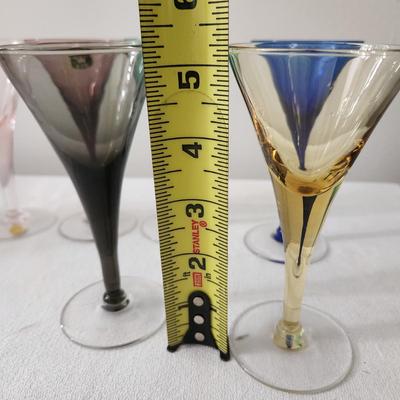 6 Colored Golden Crown E&R Glasses